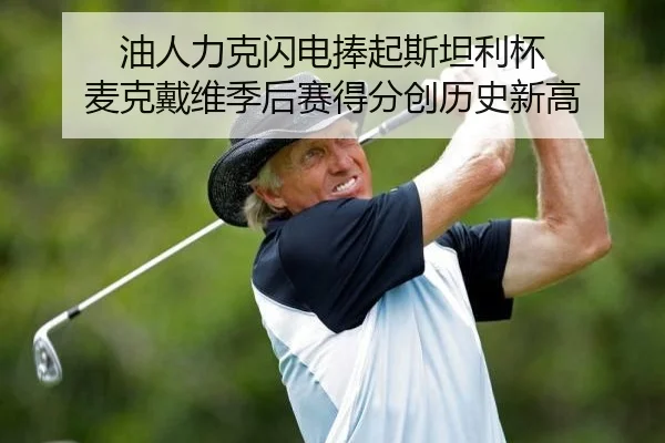 油人力克闪电捧起斯坦利杯 麦克戴维季后赛得分创历史新高